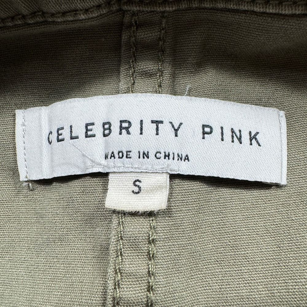 Celebrity Pink Women Jumpsuit Uniform Green Small Short‎ Sleeve Utility Coverall - Picture 10 of 11